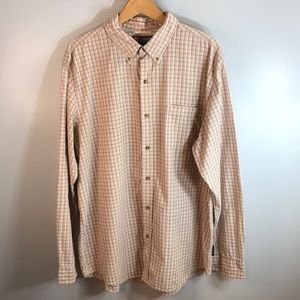 Chaps Casual Button Down Long Sleeve Shirt Size XL